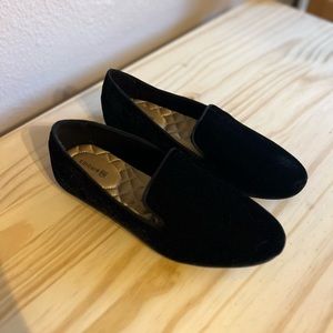 Size 6 Birdies Starling Black Velvet